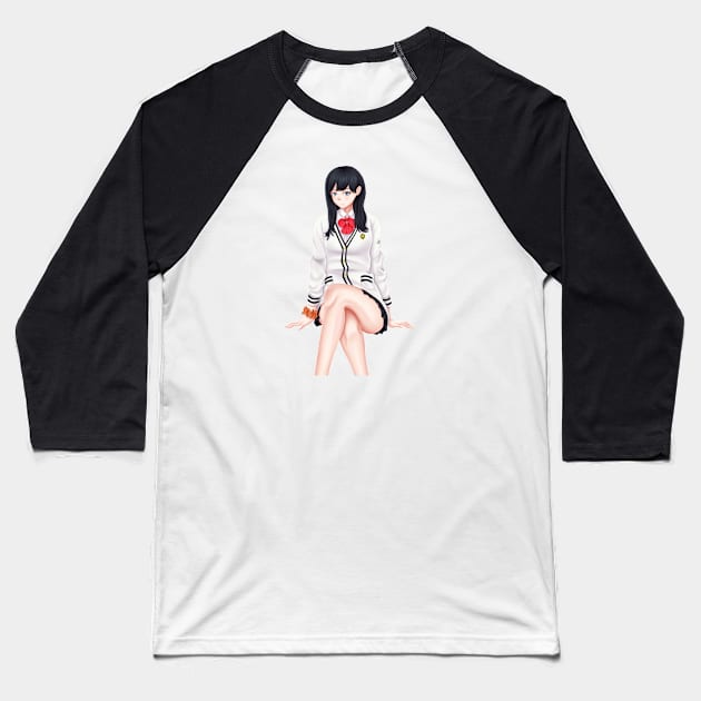 Rikka SSSS Gridman Baseball T-Shirt by Antonydraws